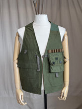 Vintage military sleeping bag vest