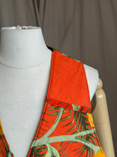 Quilted floral vest