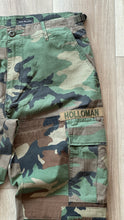 Mixed camo cargo pants