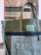Military nylon tote bag