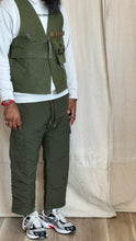 Vintage military sleeping bag vest