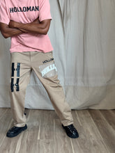 HH printed khaki pant