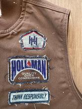 Holloman patched canvas vest