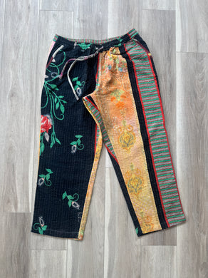 Custom vintage textile easy pants  (x-large)