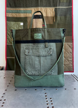 Military nylon tote bag