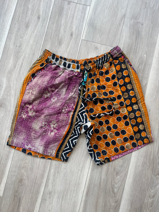 Custom vintage textile shorts (large)