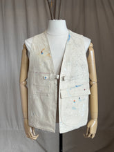 Vintage painters drop cloth vest