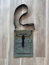 Military canvas side bag