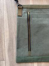 Military canvas side bag