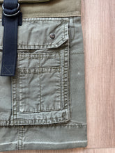 Military canvas side bag