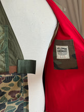 Mixed camo cargo pocket vest