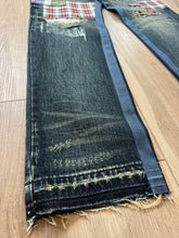 Holloman patched jeans