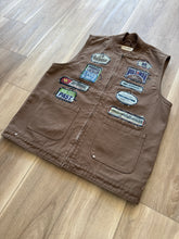 Holloman patched canvas vest
