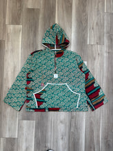 Vintage textile hoodie (small)
