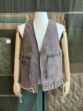 Vintage military duffle bag vest