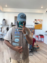Holloman patched canvas vest