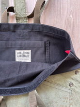 Custom shelter half tent tote bag
