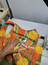 Quilted floral vest