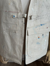 Vintage painters drop cloth vest
