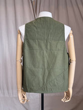 Vintage military sleeping bag vest