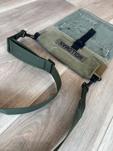 Military canvas side bag