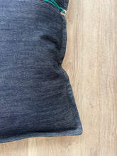 Leather abstract pillows