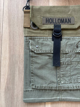 Military canvas side bag