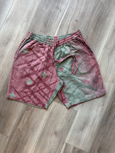 Custom vintage textile shorts (large)