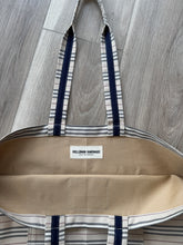 Vintage Burberry textile tote bag