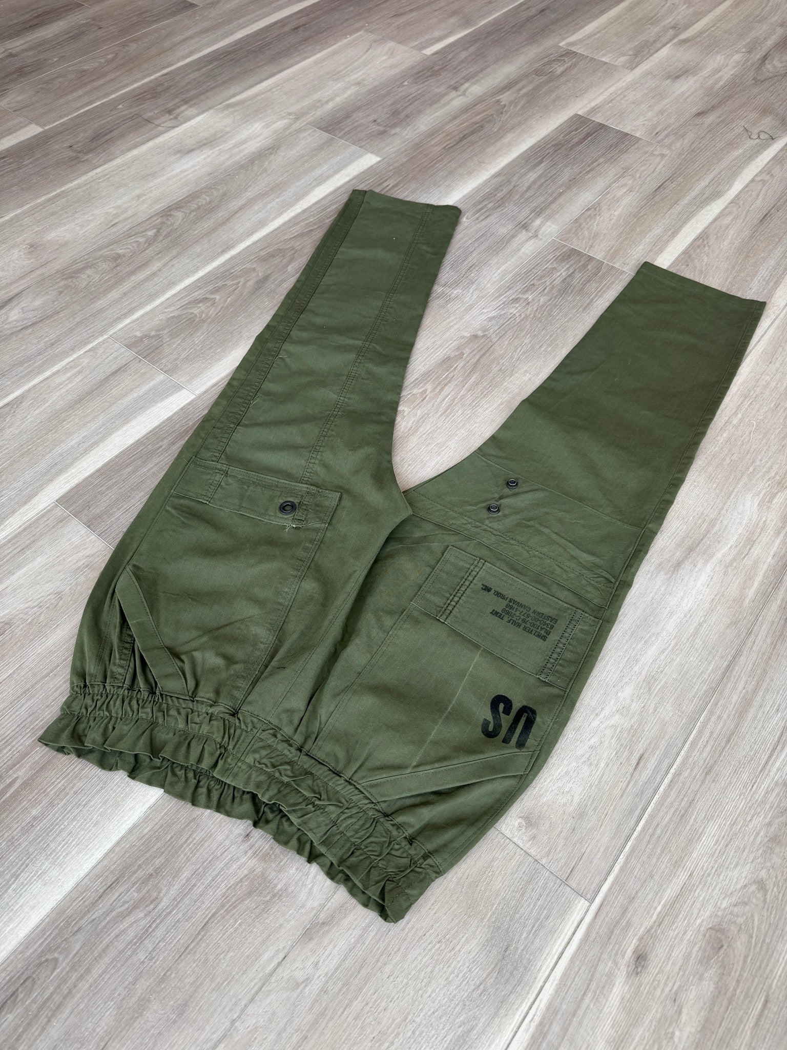 tent trousers US military tent pants – HAMID HOLLOMAN