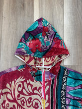 Vintage textile hoodie (small)