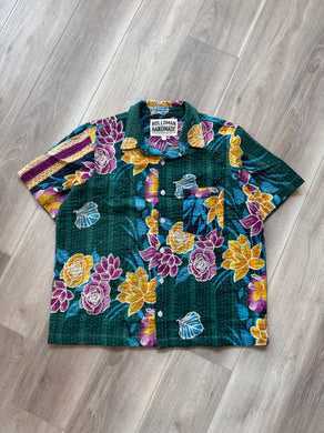 Patch work camp shirt (small)