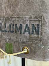 Vintage military duffle bag vest