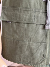 Vintage military sleeping bag vest