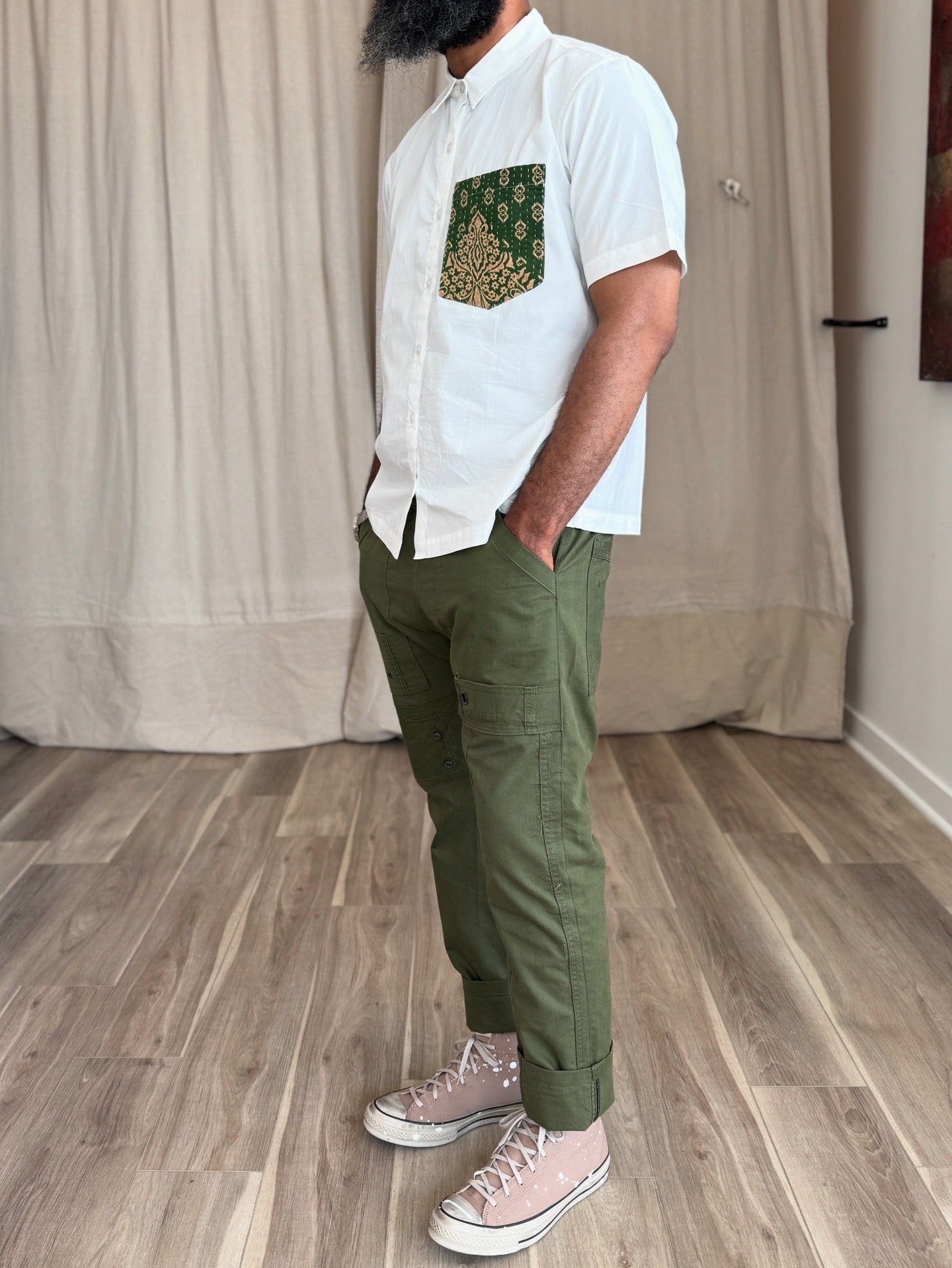 US military tent pants Large