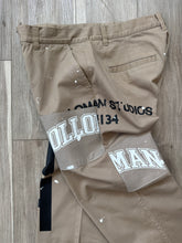 HH printed khaki pant