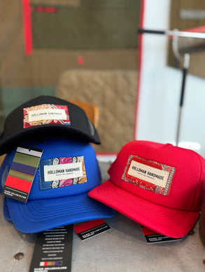 Holloman handmade Patched trucker