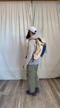 Vintage cotton canvas rucksack