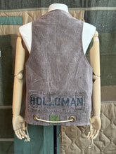 Vintage military duffle bag vest