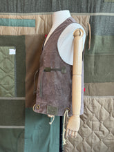 Vintage military duffle bag vest