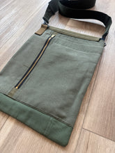 Military canvas side bag