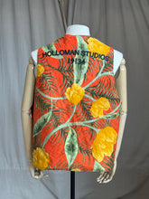 Quilted floral vest