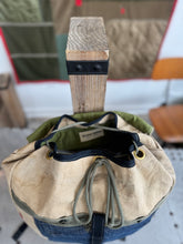 Vintage cotton canvas rucksack