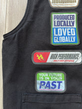 Holloman patched canvas vest