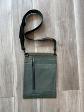 Military canvas side bag
