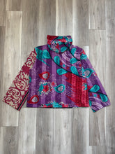 Vintage textile hoodie (small)