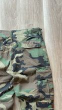 Mixed camo cargo pants