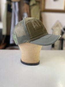 Custom patchwork front trucker hat 1 of 1