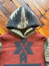 Wool Aztec hoodie  1 of 1