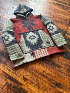 Wool Aztec hoodie  1 of 1